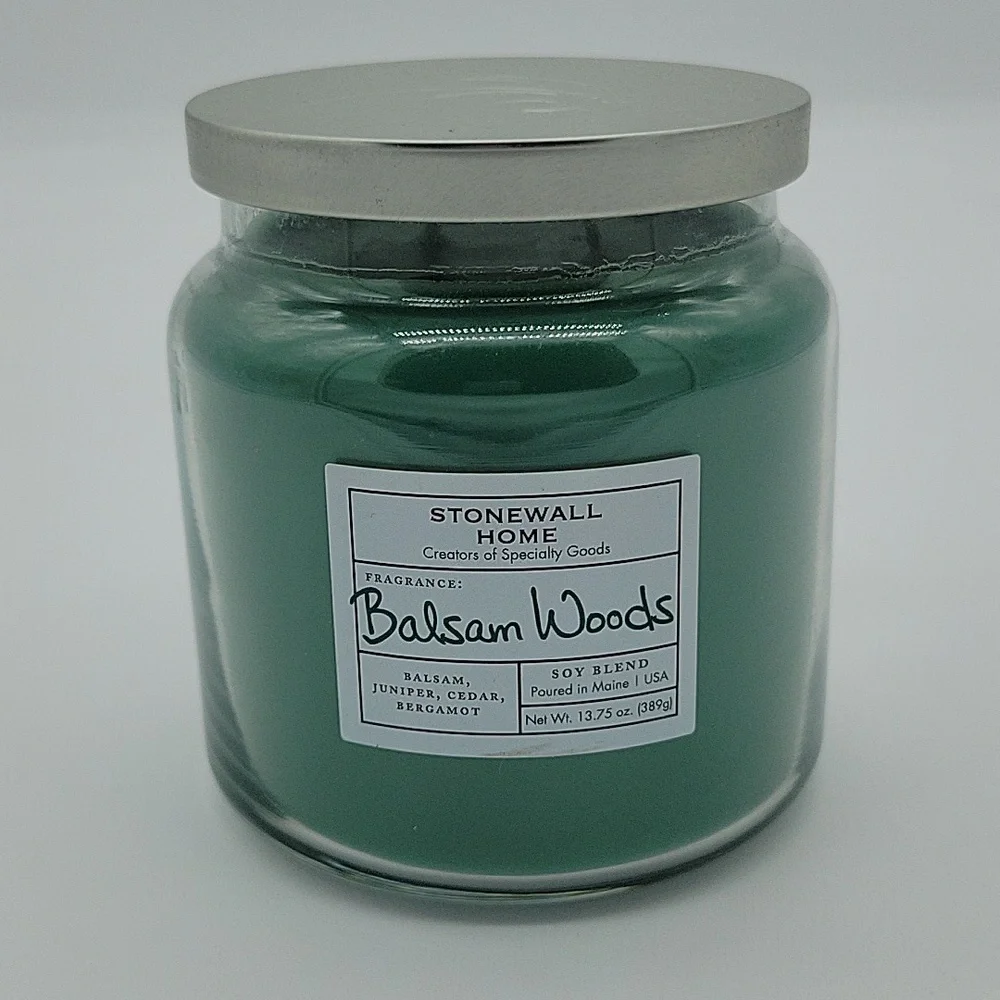 🌟 NEW Stonewall Home Balsam Woods Candle - Picture 2 of 6